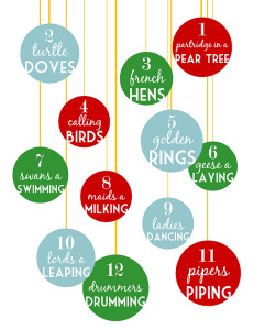 12 Days of Christmas Revised