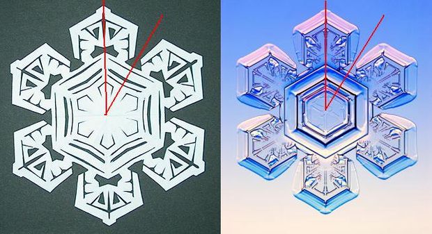 How to Make Paper Snowflakes Step 11-a