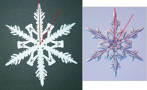 How to Make Paper Snowflakes Step 11-b