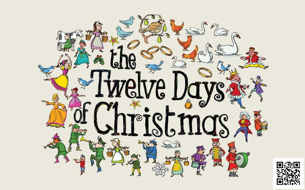 Twelve Days of Christmas with Lyrics Christmas Carol & Song 